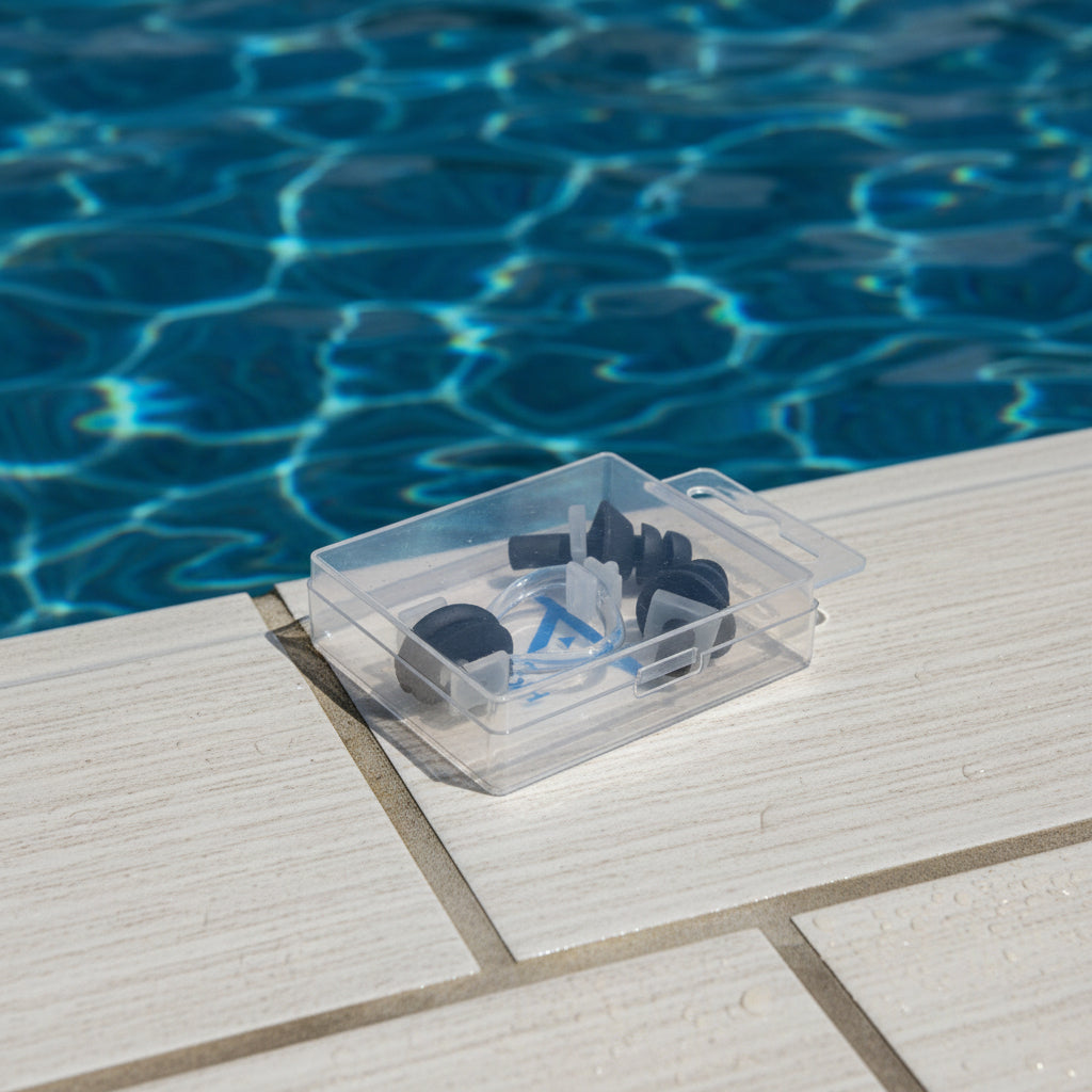 Ear and nose clip for swimming